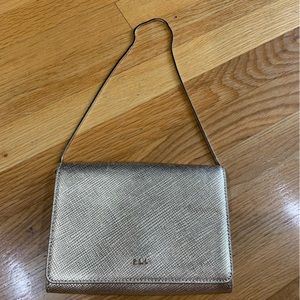 EUC Ralph Lauren metallic shoulder bag